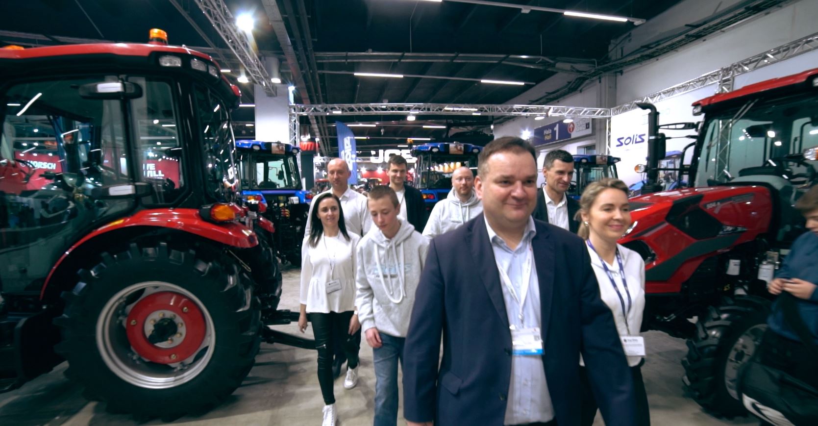 Targi AGROTECH ciągniki HANWO SOLIS