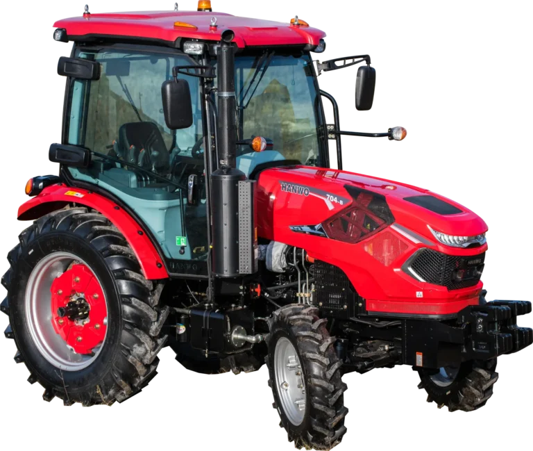 Ciągnik HANWO HWB704C 75KM Stage V profesjonalny traktor rolniczy z podnośnikiem 2500kg