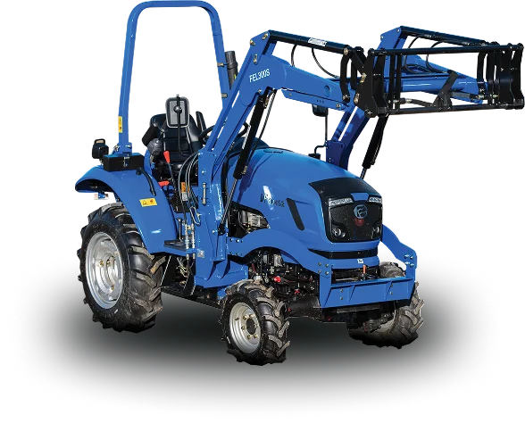 Ciągnik Dong Feng 304 z ładowaczem czołowym traktor